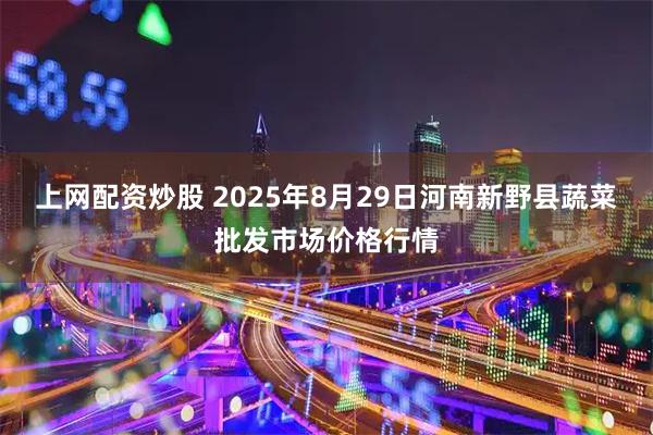 上网配资炒股 2025年8月29日河南新野县蔬菜批发市场价格行情
